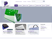 Tablet Screenshot of plast-petter.se